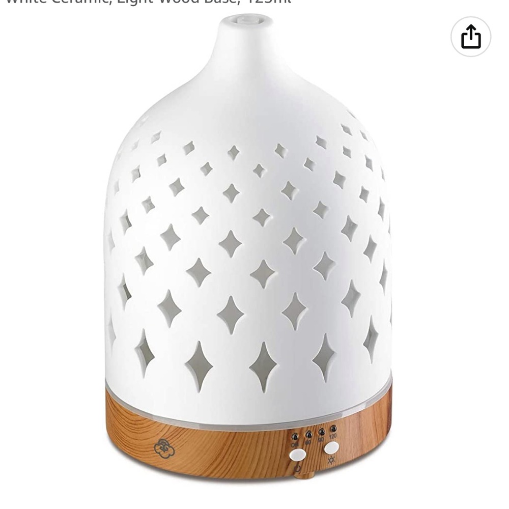 NIB Serene House Supernova, Ultrasonic Essential Oil Cool Mist Diffuser